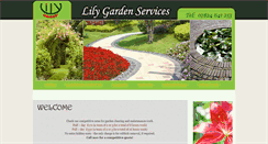 Desktop Screenshot of lilygardenservices.co.uk